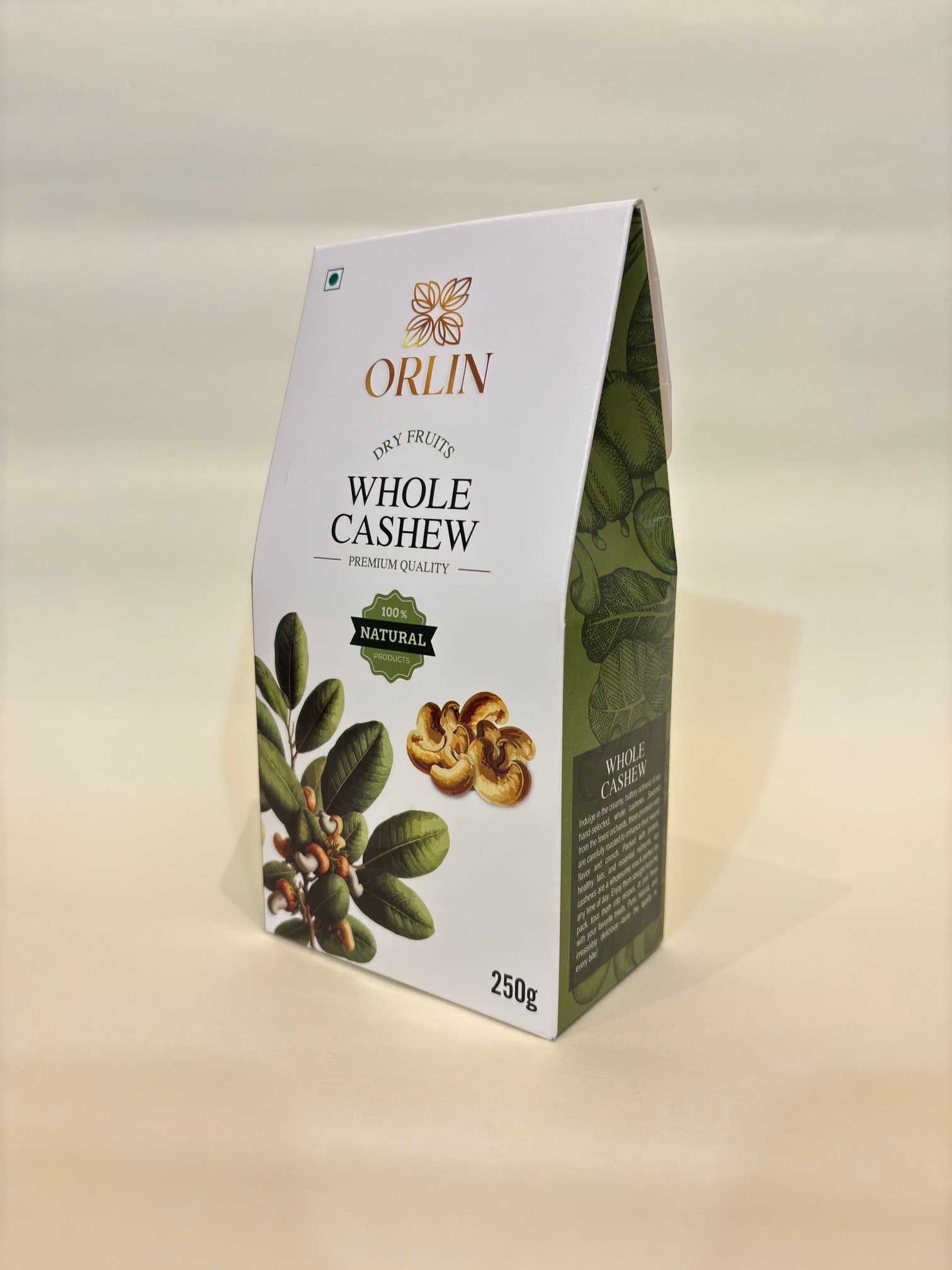 premium whole cashews